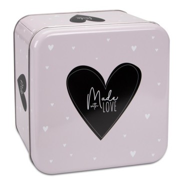 Städter Cookie Tin "Made with Love" - Stylish Storage for Your Treats