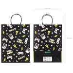 PartyDeco Gamepad Gift Bags, 1pcs