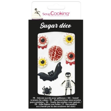 Halloween Horror Sugar Decorations – Spooky Sugar Deco for Halloween