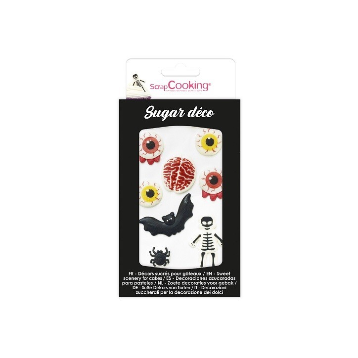 Halloween Horror Sugar Decorations – Spooky Sugar Deco for Halloween