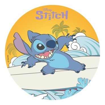 Stitch Tortenaufleger 20 cm – Glutenfrei & Perfekt für Disney-Fans 🎂