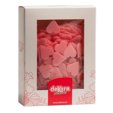 Rose & Red Wafer Hearts 2cm – Gluten-Free & Lactosefree