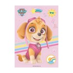 deKora Paw Patrol SKYE Silhouette Wafer Paper Cake Decor