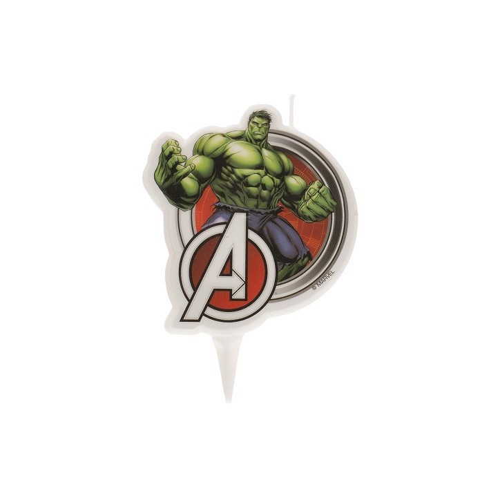 Hulk Birthday Candle 9 cm – Marvel Avengers Cake Candle Hulk Birthday Candle 9 cm – Marvel Avengers Cake Candle
