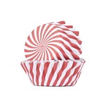 PME Cupcake Cases Christmas Candy Cane, 30 pcs