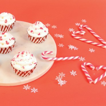 Cupcake-Förmchen Candy Cane – Weihnachtszauber für deine Cupcakes! 🎄