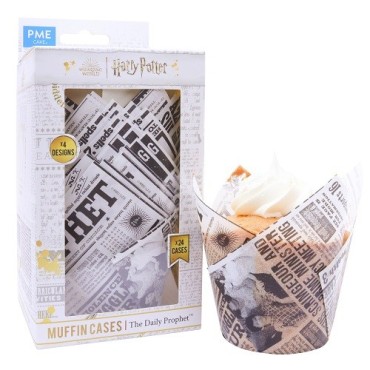 Harry Potter Muffin Cases | The Daily Prophet Design | Pack of 24