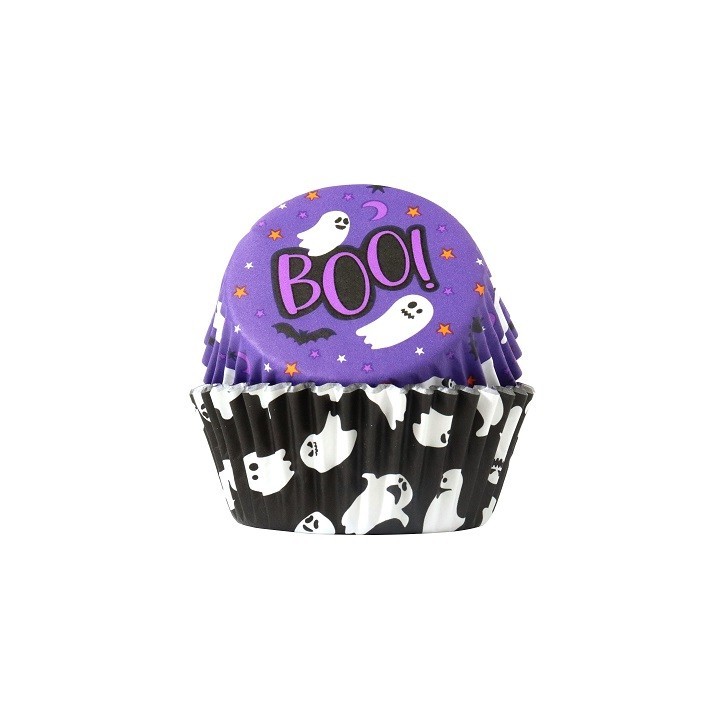 Halloween Cupcake Cases – Spooky Ghosts | Pack of 60