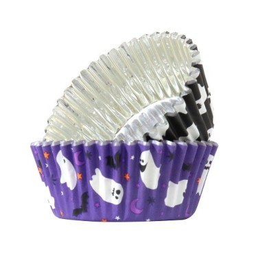 Halloween Cupcake Förmchen – Spooky Ghosts | 60er-Pack