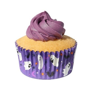 Halloween Cupcake Förmchen – Spooky Ghosts | 60er-Pack