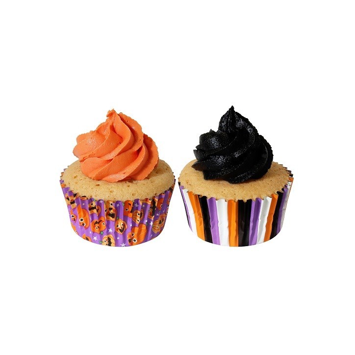 Halloween Foil-lined Cupcake Cases - Pumpkin Party 60 Stück Halloween Foil-lined Cupcake Cases - Pumpkin Party 60 Stück