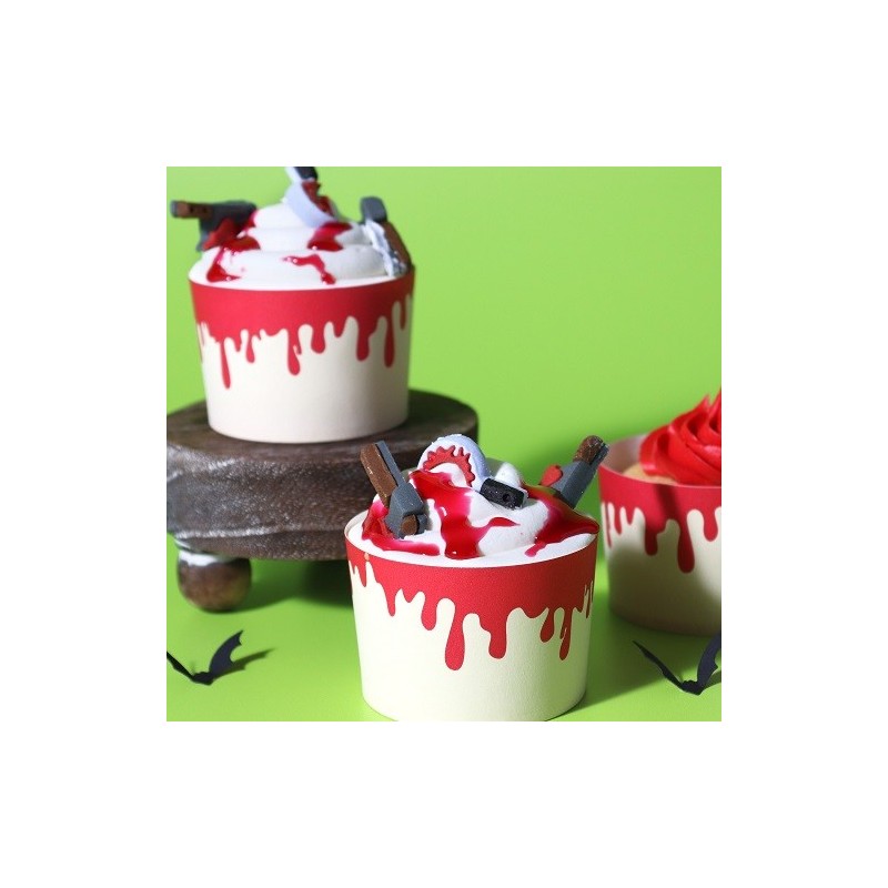 PME Halloween Backbecher Dripping Blood, 12 Stück