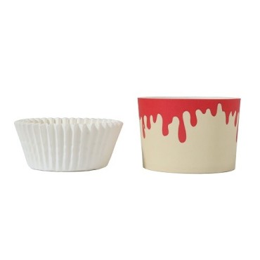 Halloween Baking Cups with Dripping Blood Design | Bakeria.ch