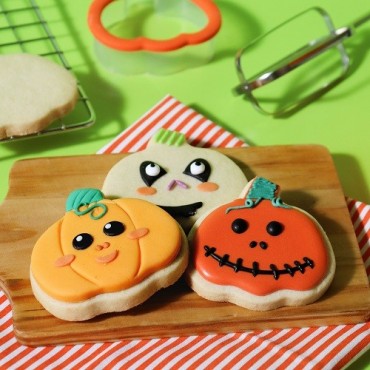 PME Halloween Safety Grip Cookie Cutter Set - 4 Shapes