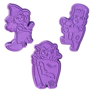 PME Creepy Characters Halloween Ausstecher & Stempel Set