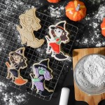 PME Halloween Creepy Characters Cookie Cutter & Stamps Set 3-pcs