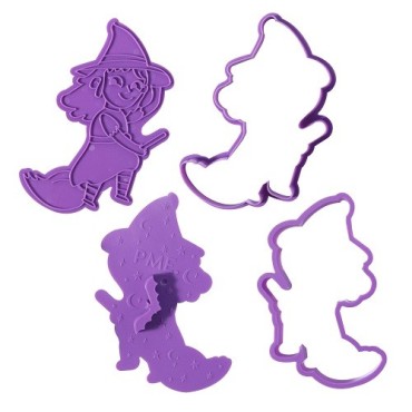 PME Creepy Characters Halloween Ausstecher & Stempel Set