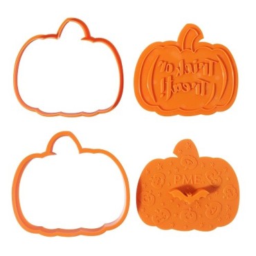 Halloween Cookie Cutters & Stamps - Happy Halloween Set of 3