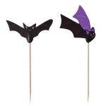 PME Bat Halloween Cupcake & Topper Set, 24 pcs