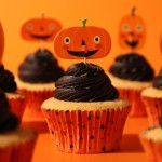 PME Jack-O-Latern Halloween Cupcake & Topper Set, 24 pcs