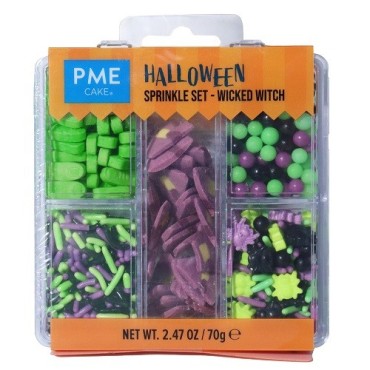 Halloween Streusel-Set - Verhext 70g | Gruseliges Kuchendekor von PME