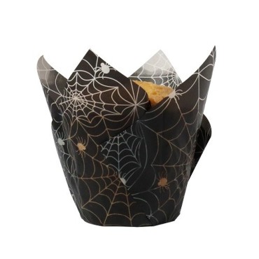 PME Halloween Tulip Muffin Cases - Spooky Night, Set of 24