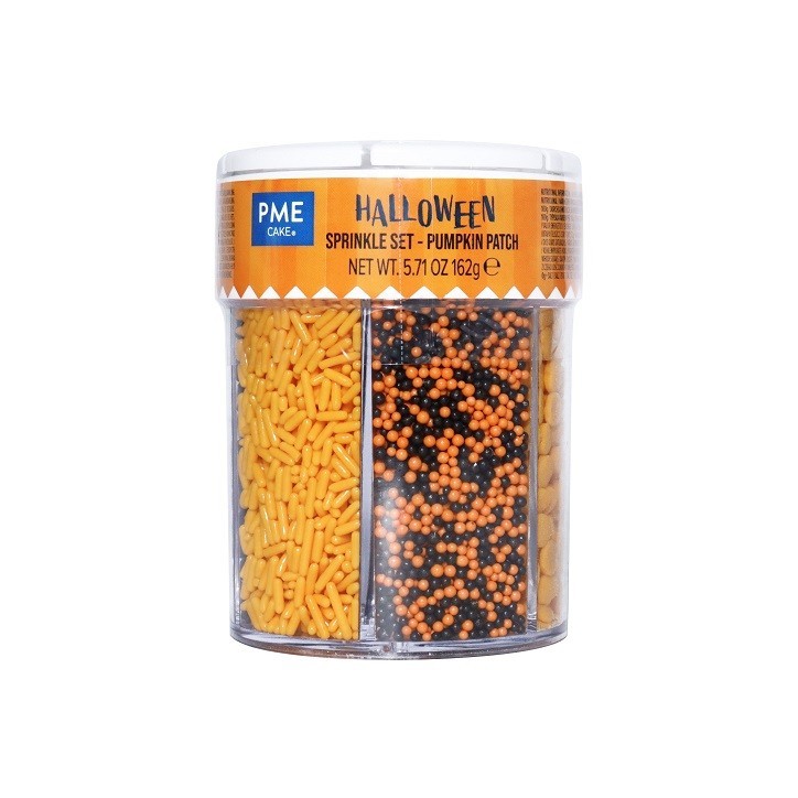 PME Halloween Streusel Set Pumpkin Patch - Perfekte Deko für Halloween