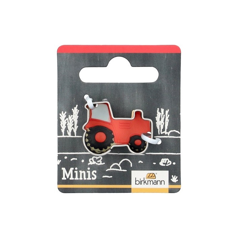 Birkmann Mini Tractor Cookie Cutter, 27mm