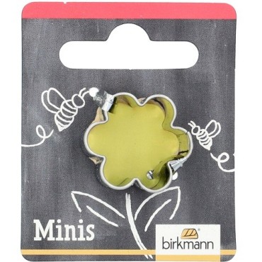 Mini Rosette Cookie Cutter - Stainless Steel 2.3 cm | Birkmann