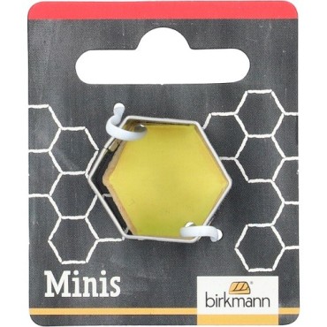 Mini Hexagon Cookie Cutter Stainless Steel | Birkmann 24 mm