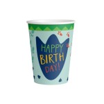 Amscan Dinosaur Birthday Cups, 8 pcs