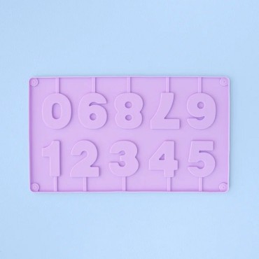 SuperStreusel Silicone Mold Numbers – create your own cake toppers