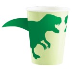 Ginger Ray Dinosaurier Becher, 8 Stück