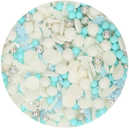 FunCakes Sprinkle Medley Frozen - Winter Cake Decoration 50g