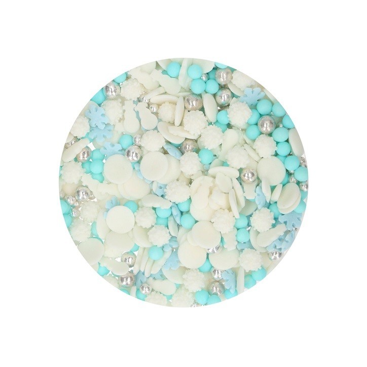 FunCakes Sprinkle Medley Frozen - Winterlicher Kuchendekor 50g FunCakes Sprinkle Medley Frozen - Winterlicher Kuchendekor 50g
