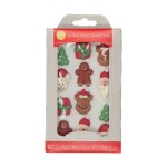 Wilton Christmas Sugar Decorations Set, 12 pcs