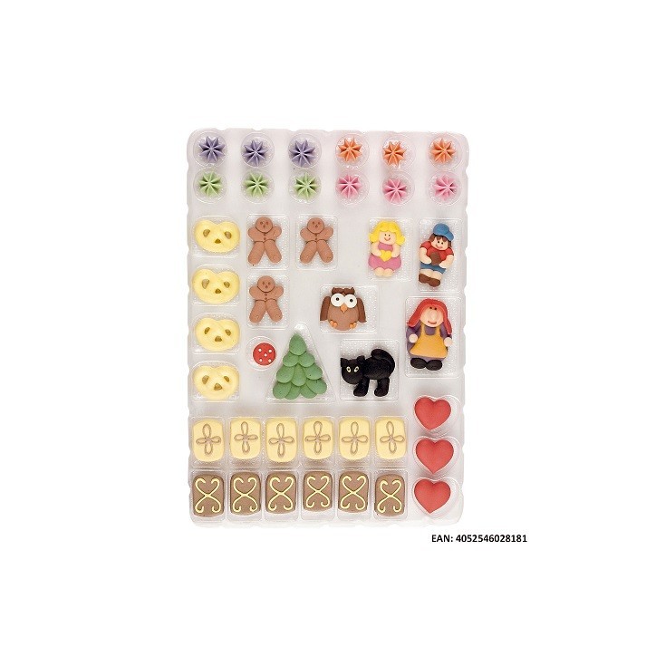 Hexenhaus Sugar Decoration – Sugar Decorations for Gingerbread Houses Hexenhaus Sugar Decoration – Sugar Decorations for Gingerbread Houses