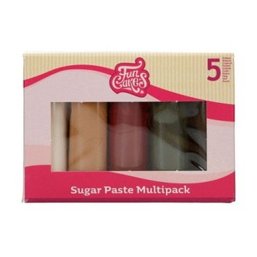 Sugar Paste Multipack Sparkling Palette – Glittery Sugar Paste