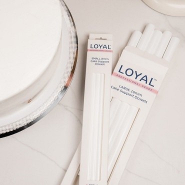 LOYAL Cake Dowels Heavy Duty - Robust Dowels for Cake Stability