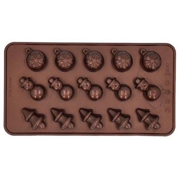 Christmas Chocolate Mould 2-piece – Make Your Own Christmas Pralines