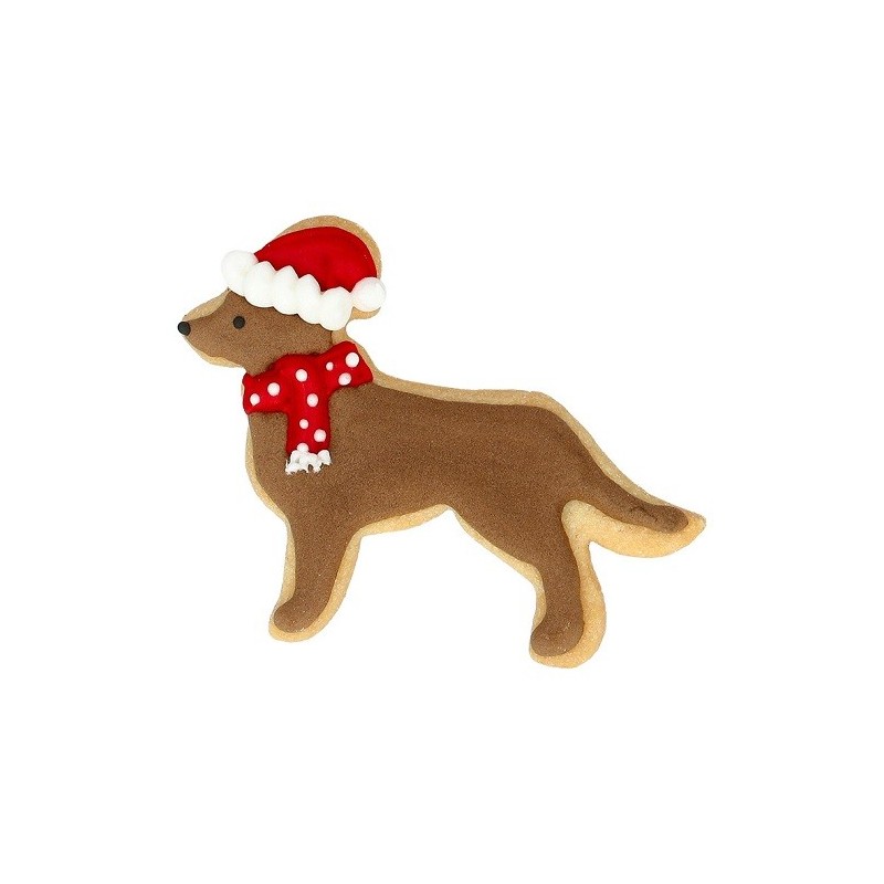 Birkmann Weihnachts-Retriever Ausstecherr, 7.5x6cm