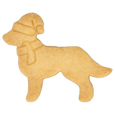 Weihnachts-Retriever Ausstecher perfekte Hundeguetzli für Weihnachten