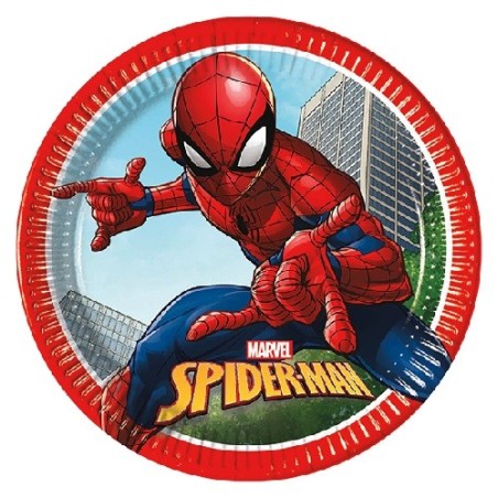 Procos Marvel Spiderman Plates, 8 pcs