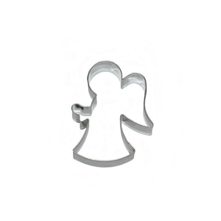 Angel Cookie Cutter Stainless Steel – Festive Christmas Cookies Angel Cookie Cutter Stainless Steel – Festive Christmas Cookies