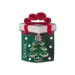 Städter Christmas Tree with Star Cookie Cutter on Blister, 6cm