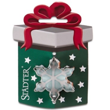 Städter Snow Crystal Cookie Cutter on Blister, 5cm