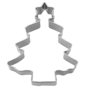 Städter Christmas Tree with Star Cookie Cutter on Blister, 6cm