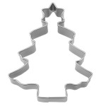 Städter Christmas Tree with Star Cookie Cutter on Blister, 6cm