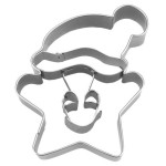 Städter Star with Hat Cookie Cutter on Blister, 6.5cm