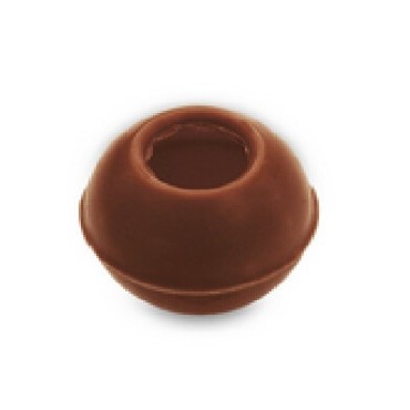 Milk Chocolate Praline Shells – ø 26 mm, Gluten-Free & Vegetarian